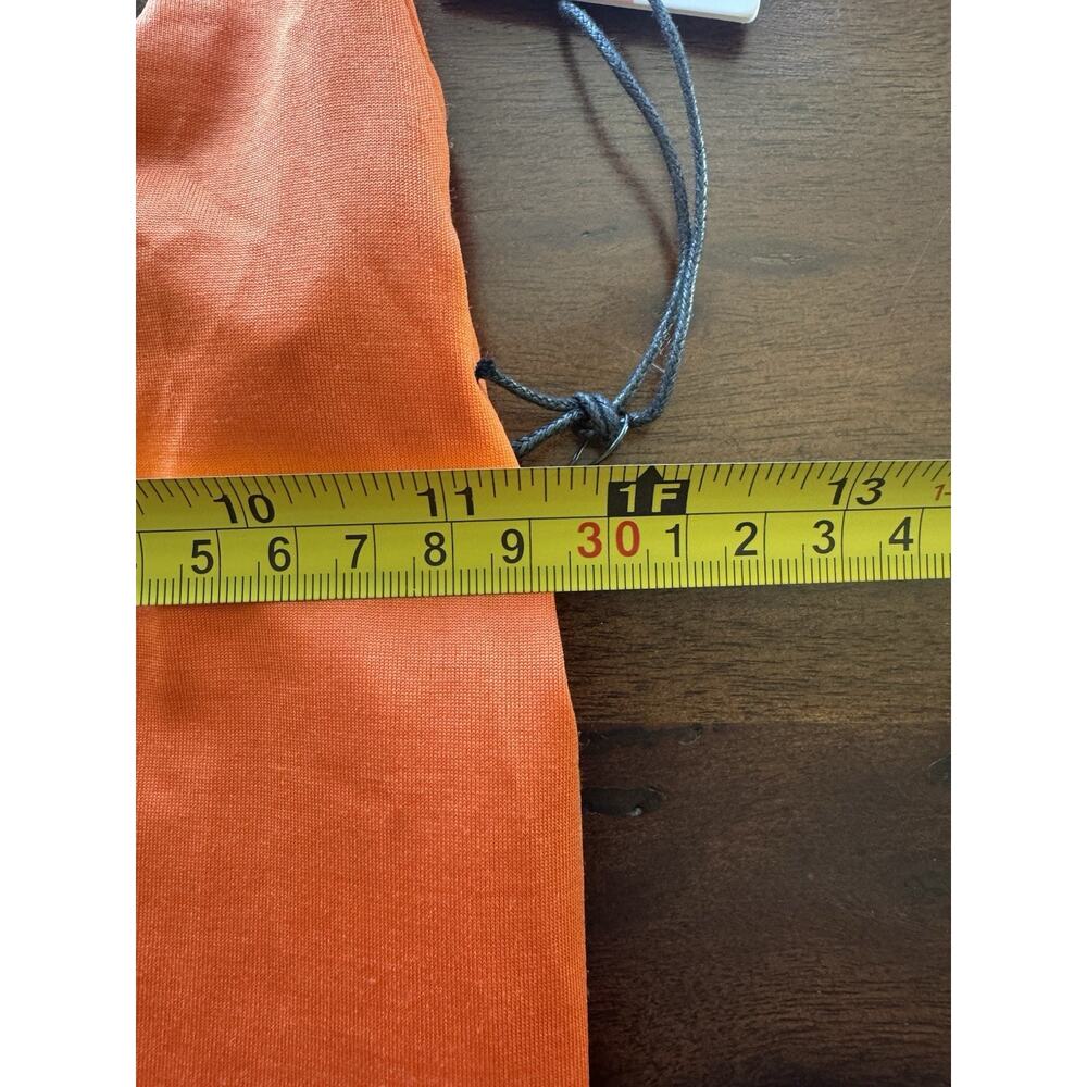 NWT Sincerely Jules Orange Bodycon Midi Dress XS Square Neck Fitted - Picture 10 of 10